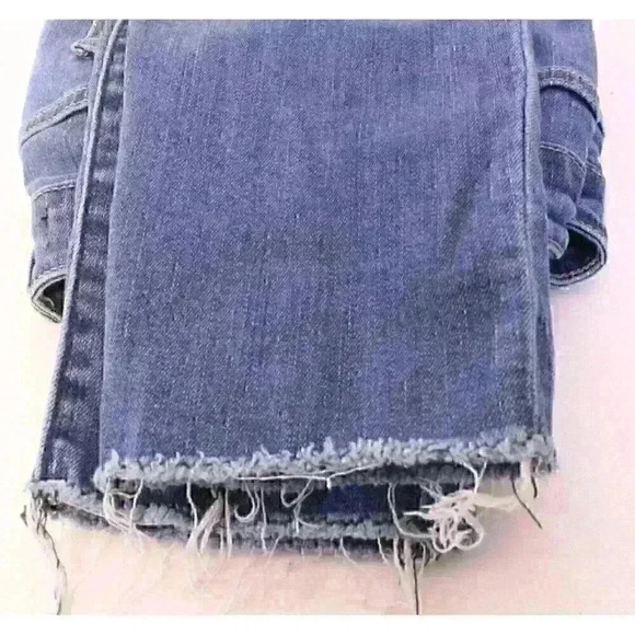 Judy Blue Juniors Skinny Fit Destressed Highrise Waist Button Jeans Size 15/32 - Picture 13 of 14